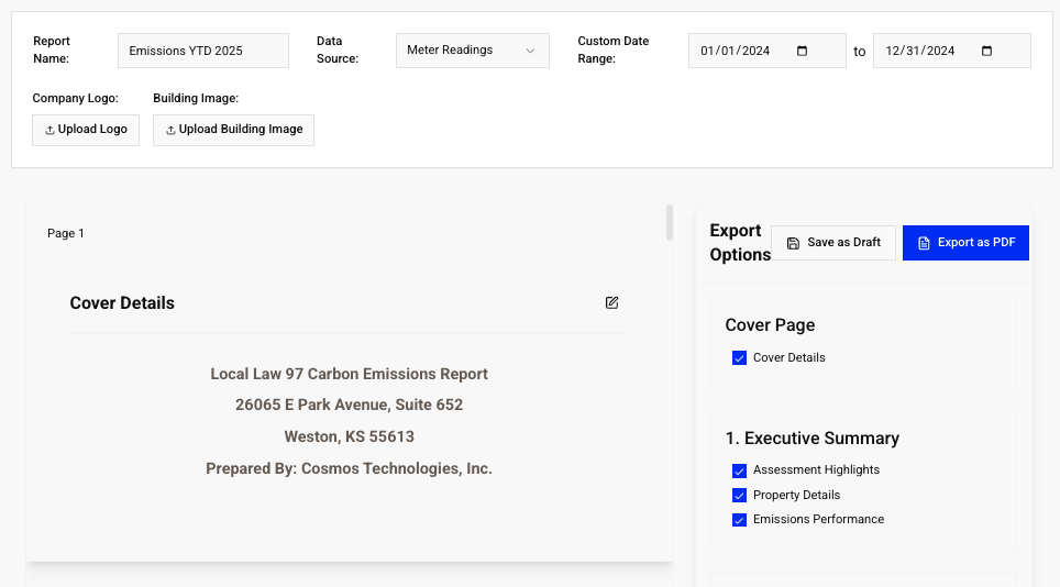 Professional Report Builder